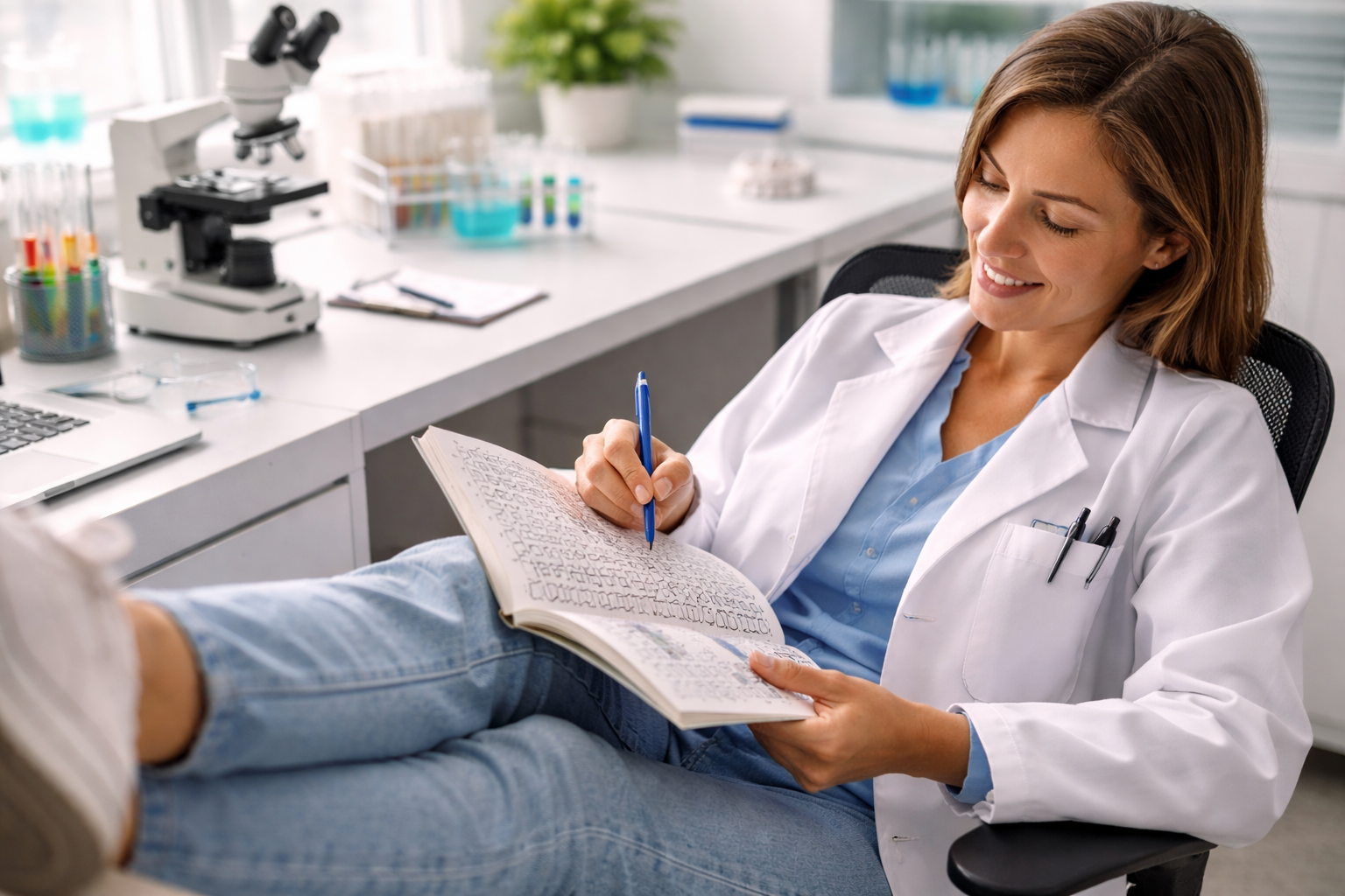 The Science of Coloring and Stress Reduction